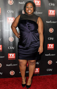 Amber Riley at the TV Guide Magazine's "2010 Hot List" party in California.