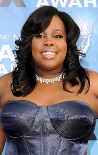 Amber Riley at the 42nd NAACP Image Awards in California.