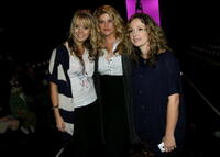 Sophia Coloma, Kirstie Alley and Marissa Ribisi at the Whitley Kros Spring 2008 fashion show during the Mercedes Benz Fashion Week.