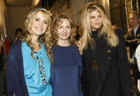 Sophia Coloma, Marissa Ribisi and Kirstie Alley at the Whitley Kros Fall 2008 fashion show during the Mercedes Benz Fashion Week.