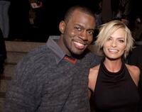 Deon Richmond and Jaime Pressly at the after party of the premiere of "Not Another Teen Movie."