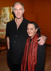 John Sayles and Maggie Renzi at the celebration of Museum of Moving Image.