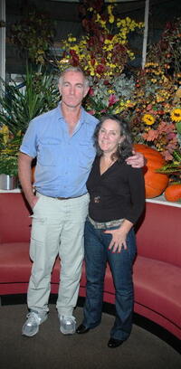 John Sayles and Maggie Renzi at the Savannah Film Festival.