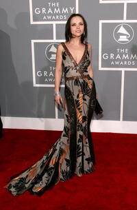 Christina Ricci at the 49th Annual Grammy Awards in L.A.