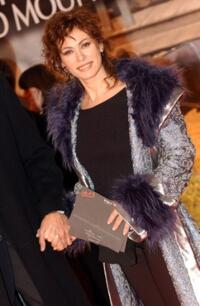 Elena Sofia Ricci at the Italian premiere of "Cold Mountain."