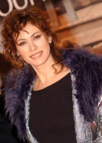 Elena Sofia Ricci at the Italian premiere of "Cold Mountain."