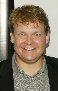Andy Richter at the after party of Fox primetime program announcements for 2004-2005.