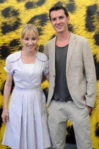 Sonja Richter and Mikkel Norgaard at the photocall of "The Keeper of Lost Causes" during the 66th Locarno Film Festival.