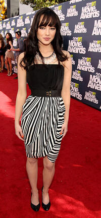 Ashley Rickards at the 2011 MTV Movie Awards in California.