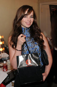 Ashley Rickards at the DPA Gift Lounge in California.