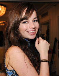 Ashley Rickards at the DPA Gift Lounge in California.
