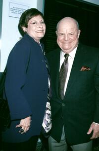 Don Rickles and his wife Barbara Sklar at a tribute to actor/comedian Jan Murray.