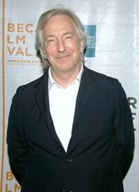 Alan Rickman at the premiere of "Nobel Son" at the 2007 Tribeca Film Festival.