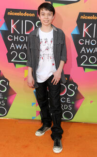 Noah Ringer at Nickelodeon Kids Choice Awards