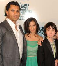 Cliff Curtis, Seychelle Gabriel and Noah Ringer at the New York premiere of "The Last Airbender."