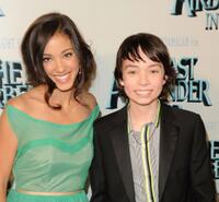 Seychelle Gabriel and Noah Ringer at the New York premiere of "The Last Airbender."
