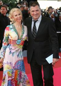 Jean-Marie Bigard and Guest at the 60th edition of the Cannes Film Festival.