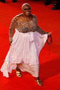 Firmine Richard at the premiere of "In The Beginning" during the 62nd International Cannes Film Festival.