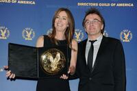 Kathryn Bigelow and Danny Boyle at the 62nd Annual Directors Guild Of America Awards.