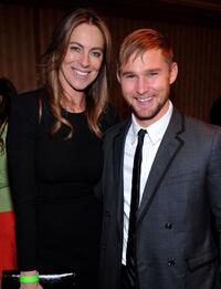 Kathryn Bigelow and Brian Geraghty at the 35th Annual Los Angeles Film Critics Association Awards.