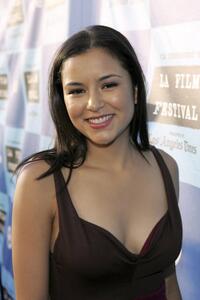 Emily Rios at the premiere of "Quinceanera" during the Los Angeles Film Festival.