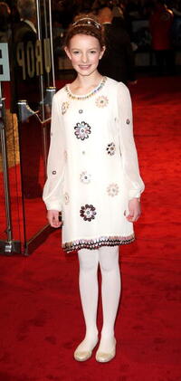 "The Golden Compass" star Dakota Blue Richards at the London premiere.