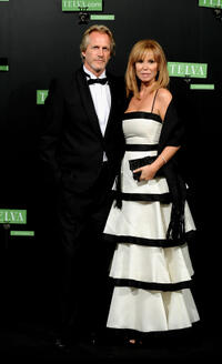 Hoyt Richards and Lara Dibildos at the 2009 TELVA Fashion Awards in Spain.