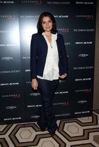 Zuleikha Robinson at the New York screening of "Cassandras Dream."