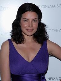 Zuleikha Robinson at the screening of "Margot At The Wedding."