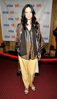Andrea Riseborough at the premiere of "Made In Dagenham" during the 35th Toronto International Film Festival.