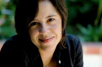 Director Patricia Riggen on the sets of "Under The Same Moon."