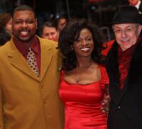 Michael J Smith Sr, Tarra Riggs and Dieter Kosslick at the premiere of "Ballast" during the 58th Berlinale Film Festival.