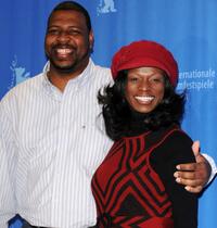 Michael J Smith Sr and Tarra Riggs at the photocall of "Ballast" during the 58th Berlinale Film Festival.