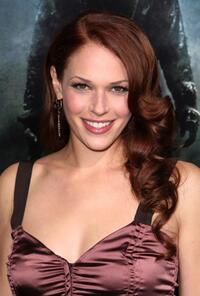Amanda Righetti at the California premiere of "Friday The 13th."
