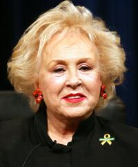 Doris Roberts at the PBS segment of the Television Critics Association Winter Press Tour panel discussion.