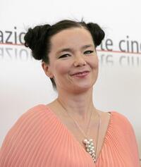 Bjork at the photocall of "Drawing Restrain 9" during the 62nd Venice International Film Festival.