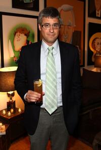 Mo Rocca at the Mercedes-Benz Fashion Week.