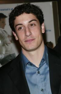 Jason Biggs at the New York premiere of "Jersey Girl".
