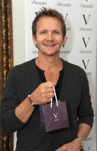 Sebastian Roche at the 2012 DPA Golden Globe Awards Gift Suite in California.