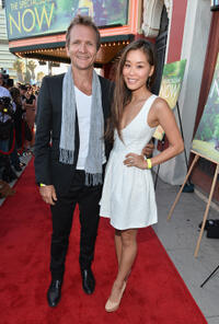 Sebastian Roche and Alicia Hannah at the California screening of "The Spectacular Now."