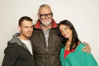 Shawn Roberts, Director George A. Romero and Michelle Morgan Diary at the 2008 Sundance Film Festival.