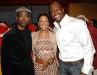 Chris Rock, Malaak Rock and Terry Crews at the Salvation Army and Safe Horizon very special "Everybody Hates Chris" screening and holiday shopping spree.
