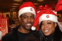 Chris Rock and Tichina Arnold at the Salvation Army and Safe Horizon very special "Everybody Hates Chris" screening and holiday shopping spree.