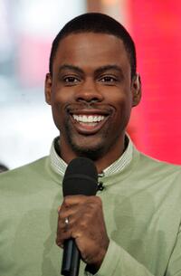 Chris Rock at the MTV's Total Request Live.