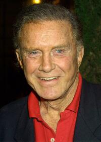 Cliff Robertson at the New York premiere of "Iris".