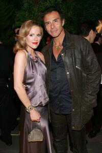 Kathleen Robertson and Raoul Trujillo at the after party for the New York world premiere of "Tin Man."
