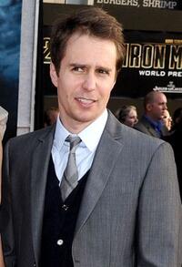 Sam Rockwell at the California premiere of "Iron Man 2."