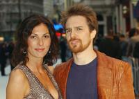 Sam Rockwell and Gina Bellman at the UK Premiere of "The Day After Tomorrow".