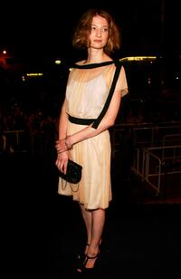 Alba Rohrwacher at the premiere of "Mio Fratello E Figlio Unico" during the 60th International Cannes Film Festival.