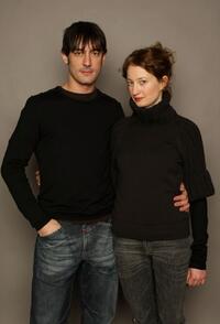 Marco Foschi and Alba Rohrwacher at the Miners Club during the 2008 Sundance Film Festival.